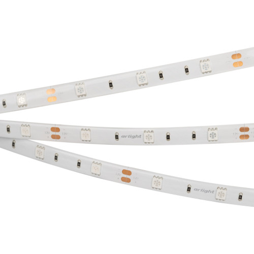 Светодиодная лента RTW 2-5000SE 12V Green (5060, 150 LED, LUX) (Arlight, 7.2 Вт/м, IP65) 016508