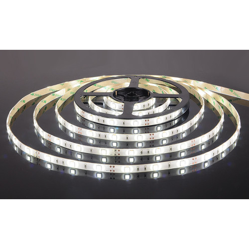 Светодиодная лента 5050/30 LED 7.2W IP65 [белая подложка] белый свет
