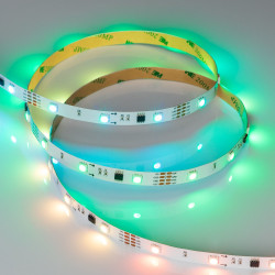 Светодиодная лента SPI-5000-AM 12V RGB (5060, 150 LED x3, 1804) (Arlight, Открытый, IP20) 021227