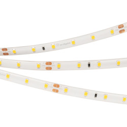 Светодиодная лента герметичная RTW-SE-A60-8mm 24V Warm3000 (7.2 W/m, IP65, 2835, 5m) (Arlight) 020525(2)