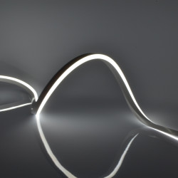 Светодиодная гибкая герметичная лента Neon 5 м. Neon ULS-N01-2835-120LED/m-6mm-IP67-DC12V-9W/m-5M-6500K блистер