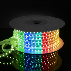 Светодиодная лента LS002 220V RGB IP65