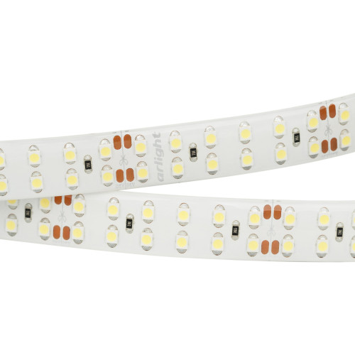 Светодиодная лента герметичная RTW-SE-A240-15mm 24V Warm3000 (19.2 W/m, IP65, 2835, 5m) (Arlight) 014721(2)