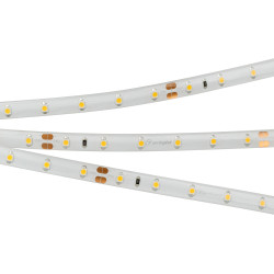 Светодиодная лента герметичная RTW-SE-A60-8mm 24V Warm3000 (4.8 W/m, IP65, 2835, 5m) (Arlight) 021556(3)