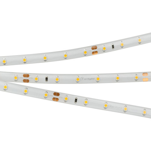 Светодиодная лента герметичная RTW-SE-A60-8mm 24V Warm3000 (4.8 W/m, IP65, 2835, 5m) (Arlight) 021556(3)