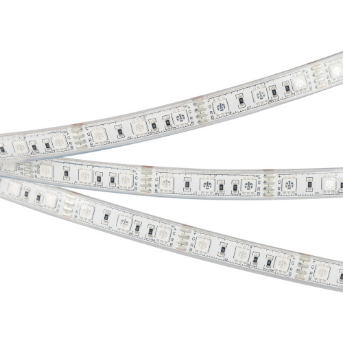 Светодиодная лента герметичная RTW-PU-B60-12.5mm 12V RGB (14.4 W/m, IP68, 5060, 5m) (Arlight) 029599(2)