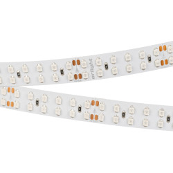 Светодиодная лента RT 2-5000 24V Yellow 2x2 (3528, 1200 LED, LUX) (Arlight, 19.2 Вт/м, IP20) 008774