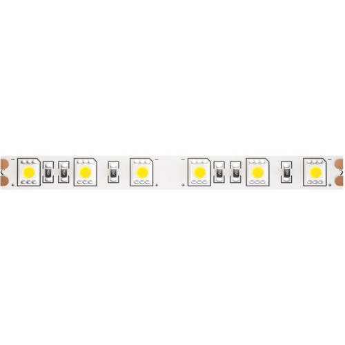 Светодиодная лента 24В 5050 14,4Вт/м 3000K 5м IP65 арт.10171