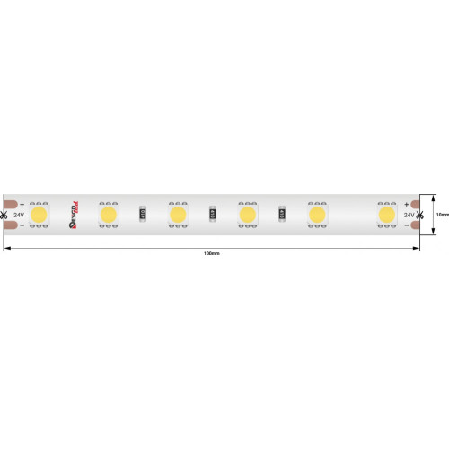 Светодиодная лента LUX DSG560-24-WW-65