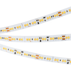 Светодиодная лента RT-A168-10mm 24V Dim-To-Warm (14.4 W/m, IP20, 2835, 5m) (Arlight, Dim-To-Warm) 033606