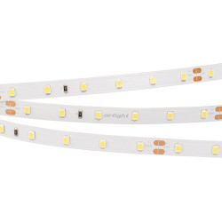 Светодиодная лента RT-A60-8mm 24V Warm2700 (7.2 W/m, IP20, 2835, 5m) (Arlight, Открытый) 020013(2)