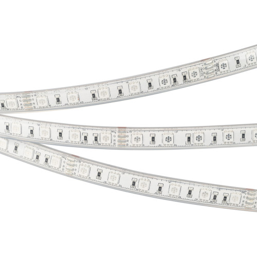 Светодиодная лента герметичная RTW-PU-B60-12.5mm 24V RGB (14.4 W/m, IP68, 5060, 5m) (Arlight) 029515(2)