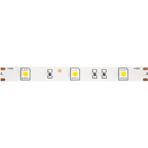 Светодиодная лента 12В 5050 7,2Вт/м 6000K 5м IP65 арт.10125