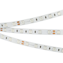 Светодиодная лента RT-B60-10mm 12V Blue (14.4 W/m, IP20, 5060, 5m) (Arlight, Открытый) 012336(2)