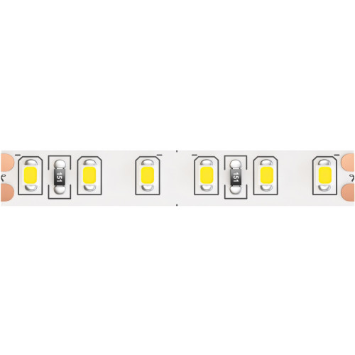 Светодиодная лента 24В 2835 14,4Вт/м 3000K 5м IP65 арт.10151