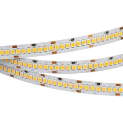 Светодиодная лента RT 2-5000 24V Cool 8K 10mm (2835, 252 LED/m, LUX) (Arlight, 10 Вт/м, IP20) 022654