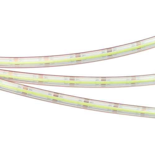 Светодиодная лента COB-5000PS-CSP-544-24V Green (10mm, 11.5W, IP67) (Arlight) 032181