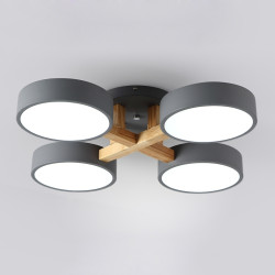 Потолочная люстра светодиодная JOIST 4 Gray