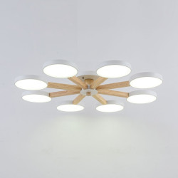 Потолочная люстра светодиодная TURNA 8 White