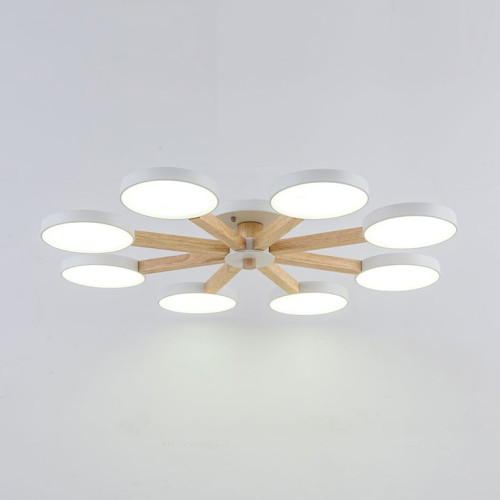 Потолочная люстра светодиодная TURNA 8 White