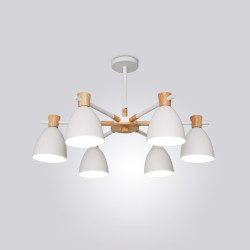 Потолочная люстра светодиодная FOLKE 6 White