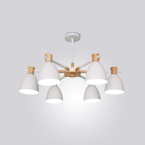 Потолочная люстра светодиодная FOLKE 6 White