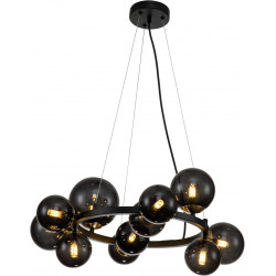 Люстра подвесная Molecola V000195 (11018/11P Black)
