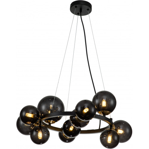 Люстра подвесная Molecola V000195 (11018/11P Black)