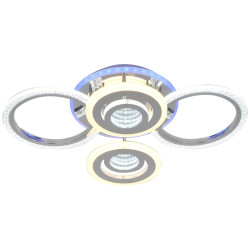 Потолочная люстра SS1L M68591-2+2+1 100W CR 000030274