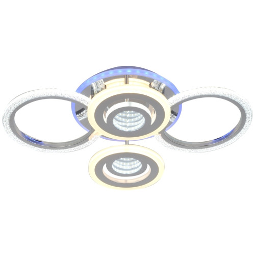Потолочная люстра SS1L M68591-2+2+1 100W CR 000030274