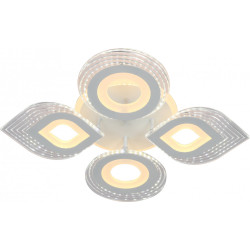 Люстра потолочная светодиодная Ivy 10254/4 LED*50W+18W White BL