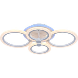 Потолочная люстра светодиодная диммируемая с пультом Cerina SLE500552-04RGB