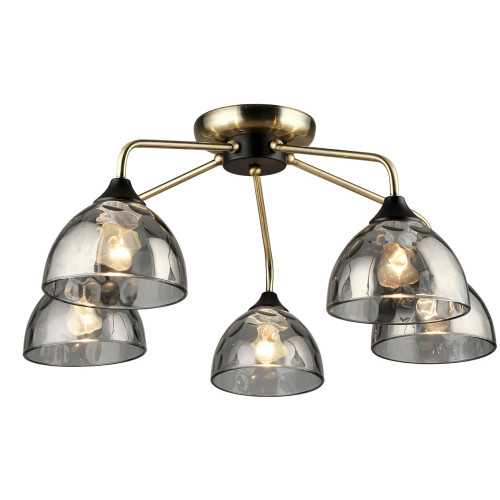 Потолочная люстра MD.3826-5-S AB+BK