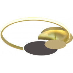 Потолочная люстра светодиодная Pleiades 10247/3 LED 85W Gold/Coffee