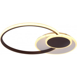 Люстра потолочная светодиодная Pleiades 10239/3 LED*76W White/Brown