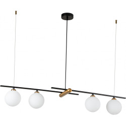 Люстра подвесная Opaco V000153 (11015/4P Black)