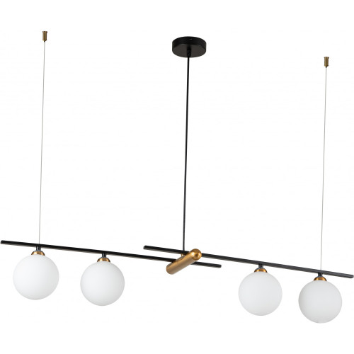 Люстра подвесная Opaco V000153 (11015/4P Black)