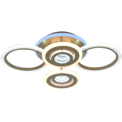 Потолочная люстра SS1L M68591-2+2+1 100W AB 000030275