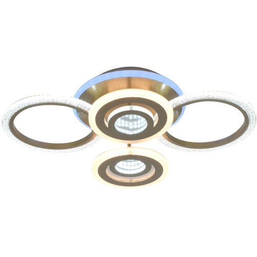 Потолочная люстра SS1L M68591-2+2+1 100W AB 000030275