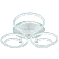 Потолочная люстра светодиодная с пультом Escada ICE 10204/6LED BL