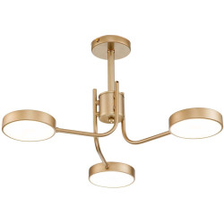 Потолочная люстра на штанге Skylar 10258/3 LED*26W Champagne gold