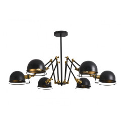Потолочная люстра Valmonti LDP D015-6 BK