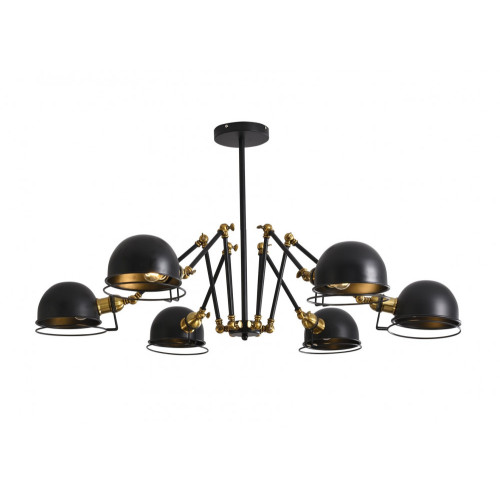 Потолочная люстра Valmonti LDP D015-6 BK