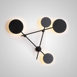 Бра светодиодное Iride Bernhardt dots 100 cm Черный