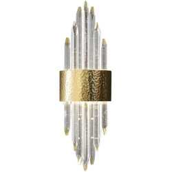 Бра светодиодное Aspen W98021M brushed brass
