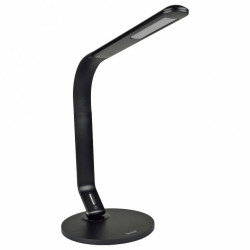 Офисная настольная лампа светодиодная с выключателем и USB TLD-555 Black/LED/500Lm/5500K/Dimmer/USB