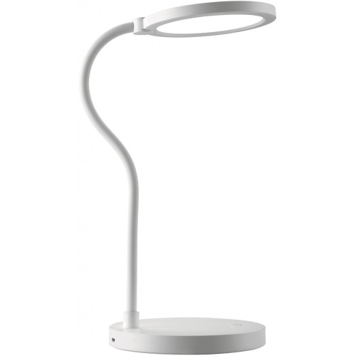 Офисная настольная лампа светодиодная с выключателем TLD-553 White/LED/400Lm/4500K/Dimmer/USB