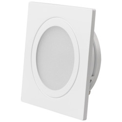 Светодиодный светильник мебельный LTM-S60x60WH-Frost 3W Day White 110deg (Arlight, IP40 Металл, 3 года) 020764