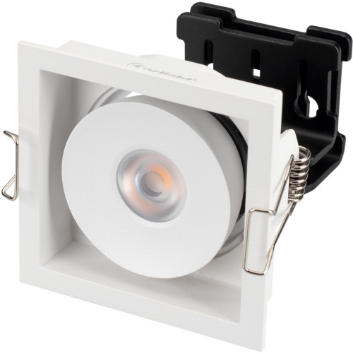 Светильник встраиваемый LED CL-SIMPLE-S80x80-9W Day4000 (WH, 45 deg) (Arlight, IP20 Металл, 3 года) 028148