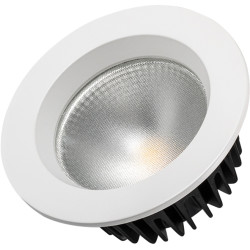 Светодиодный Светильник встраиваемый LED LTD-105WH-FROST-9W Warm White 110deg (Arlight, IP44 Металл, 3 года) 021067